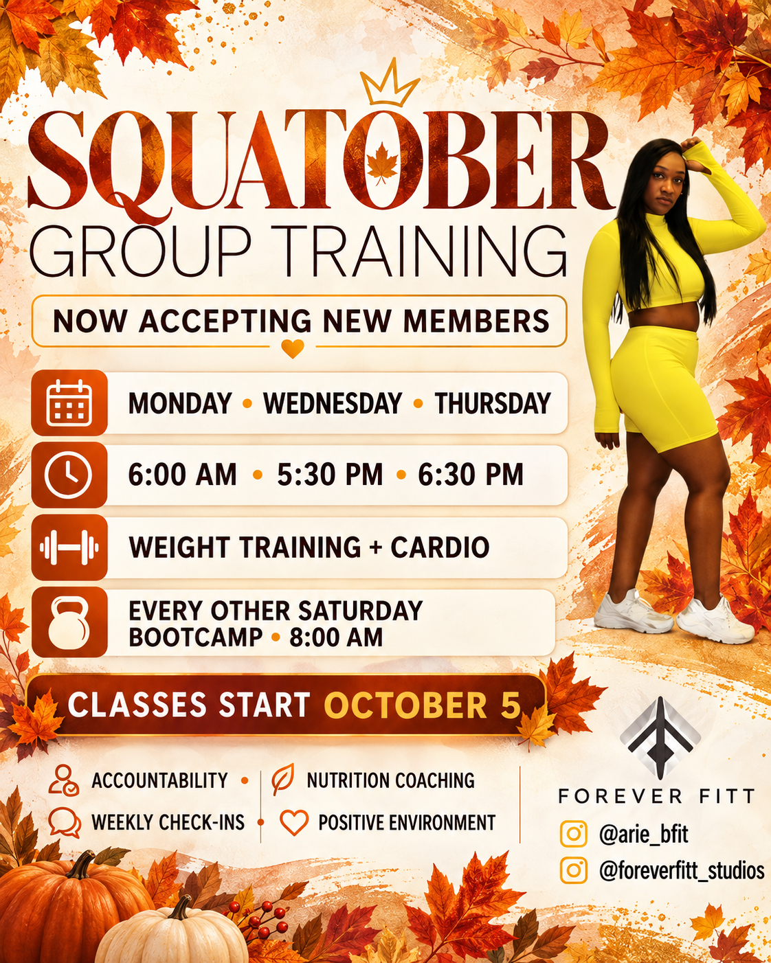 Squatober Group Training